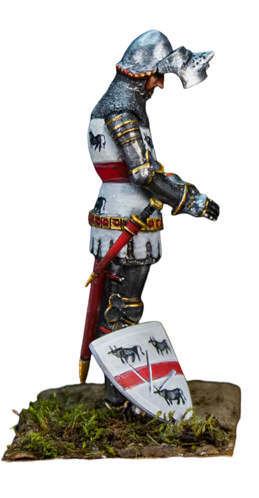 Olimp Models Sir Hugh Calveley 1370 historická figurka