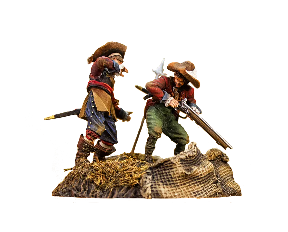 Olimp Models Officer Musketeer New Model Army busta