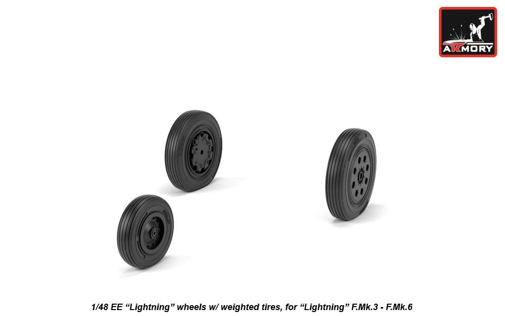 Armory Models Lightning kola 1/48 late zatížená