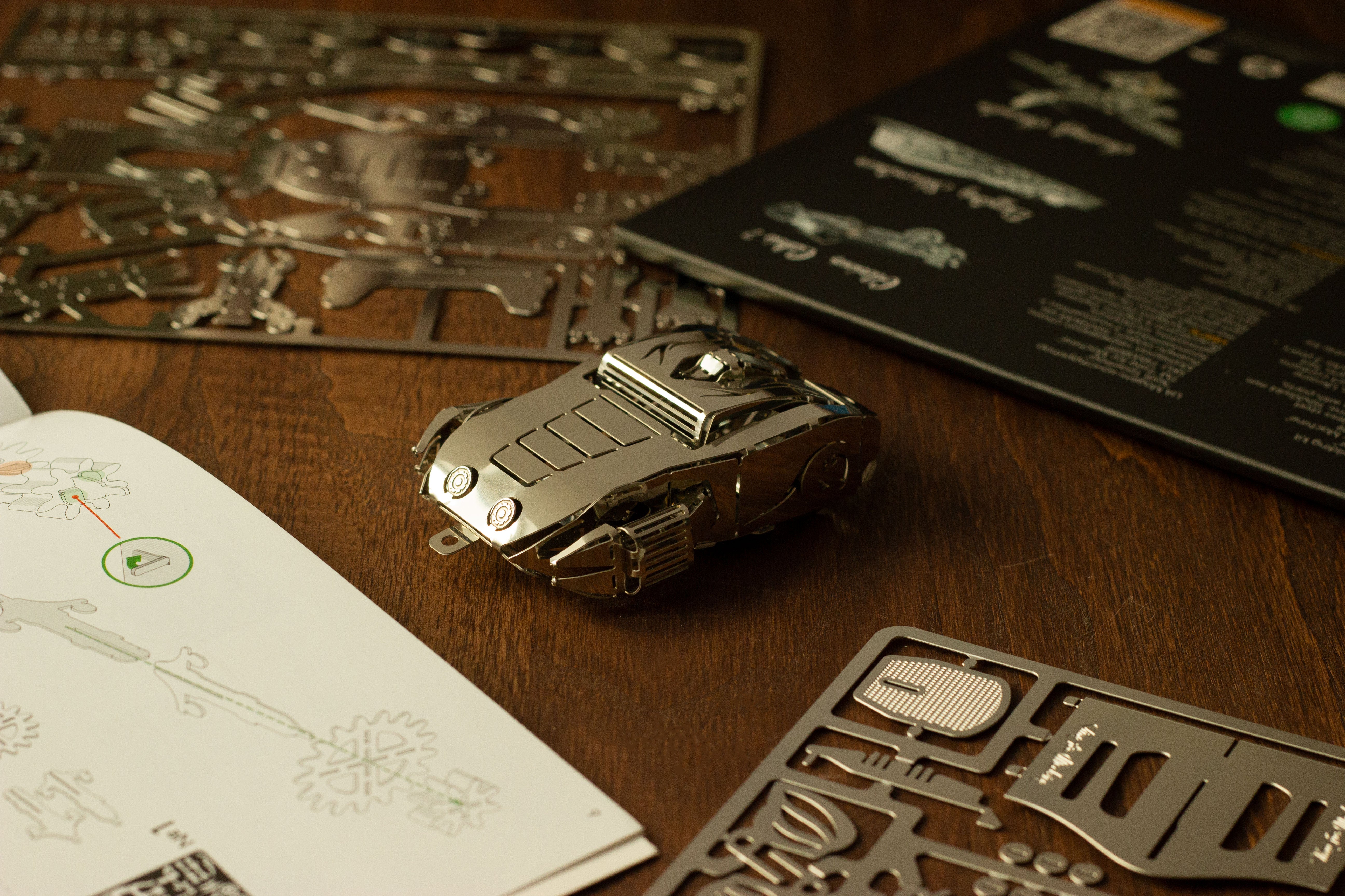 Time for Machine Scorpio-Car kovová stavebnice 33 dílů transformace