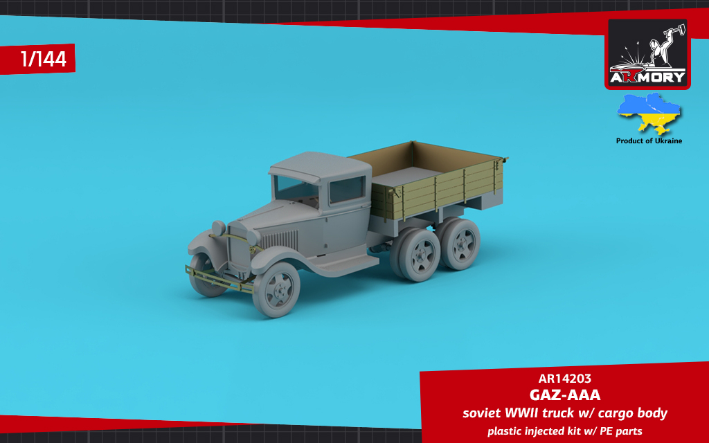 Armory Models GAZ-AAA 1/144 model nákladního auta