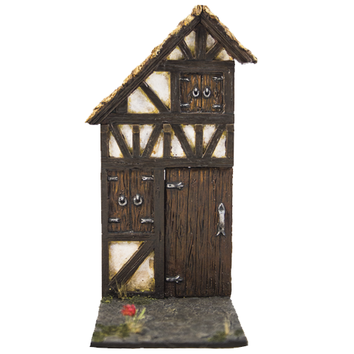 Olimp Models Medieval Farm figurka resinová stavebnice