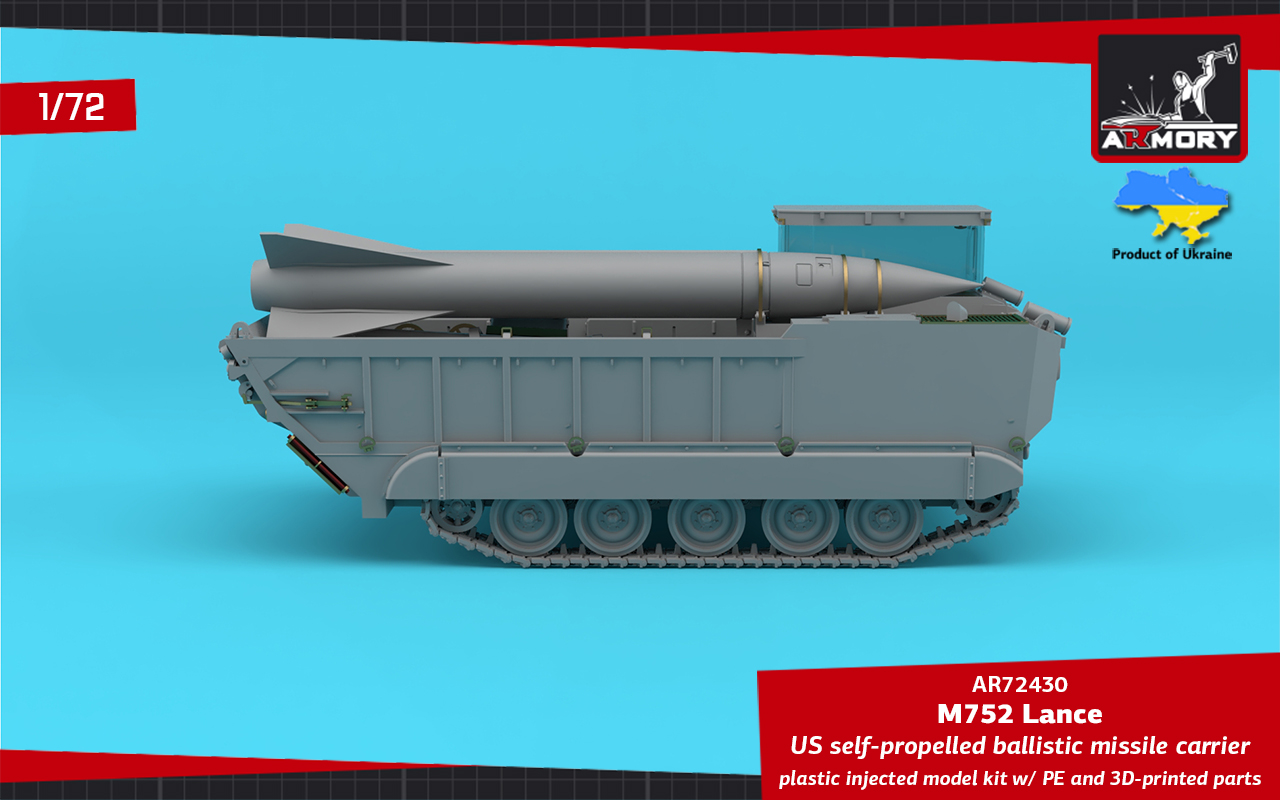 Armory Models M752 Lance 1/72 model odpalovače