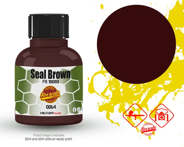 Fire Scale Seal Brown FS10080 akrylová barva 30 ml hnědá