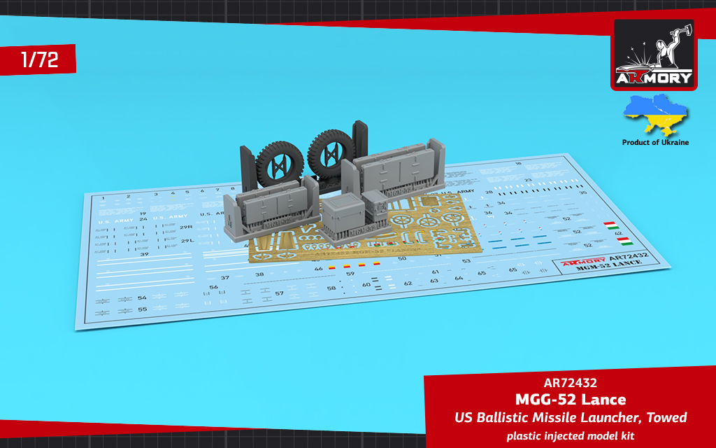 Armory Models MGM-52 Lance model rakety 1/72