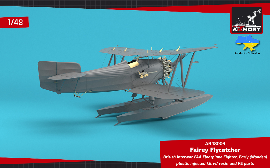 Armory Models Fairey Flycatcher 1/48 plovákový
