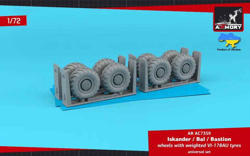 Armory Models Iskander Bal Bastion kola 1/72 VI-178AU