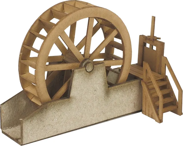 Metcalfe PO541 Waterwheel vodní kolo 00 dřevěné