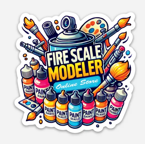Fire Scale Modeler samolepka voděodolná na nářadí