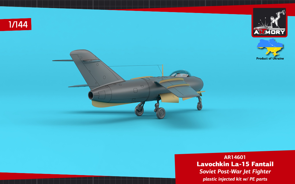 Armory Models La-15 model letadla 1/144 Fantail
