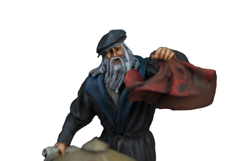 Olimp Models Leonardo Da Vinci Ludovico Sforza 1490 figurky