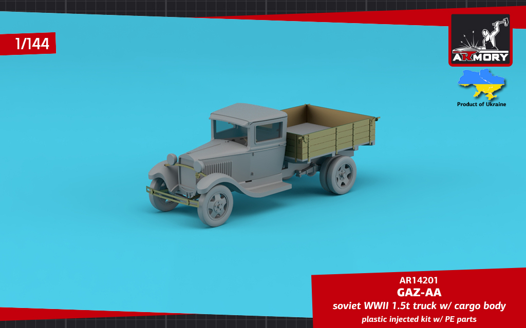 Armory Models GAZ-AA model auta 1/144 sovětský