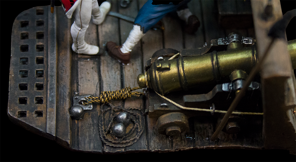 Olimp Models Jamaica vzpoura námořnictva 1792 busta