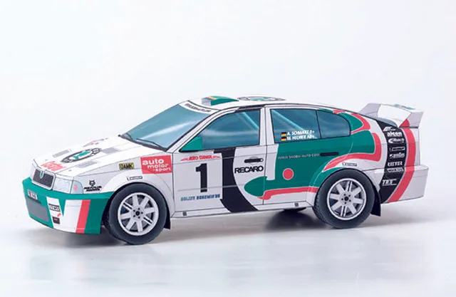 PK Graphica Škoda Octavia WRC papírový model