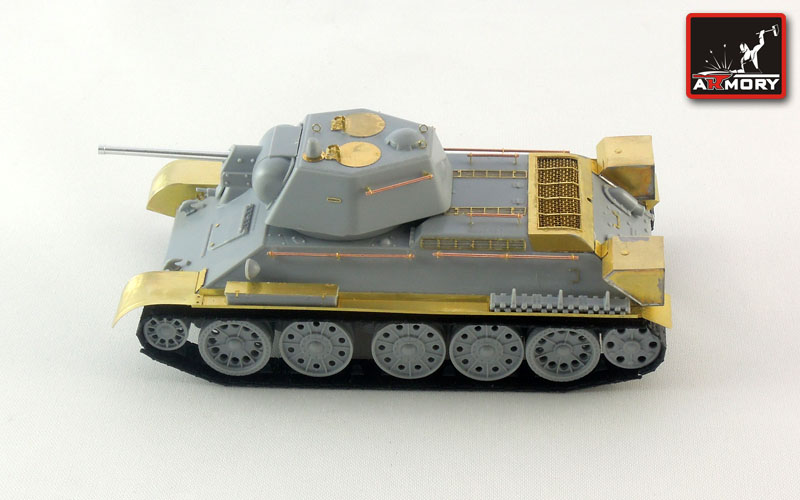 Armory Models T-34 detaily exteriéru 1/72 doplňková sada