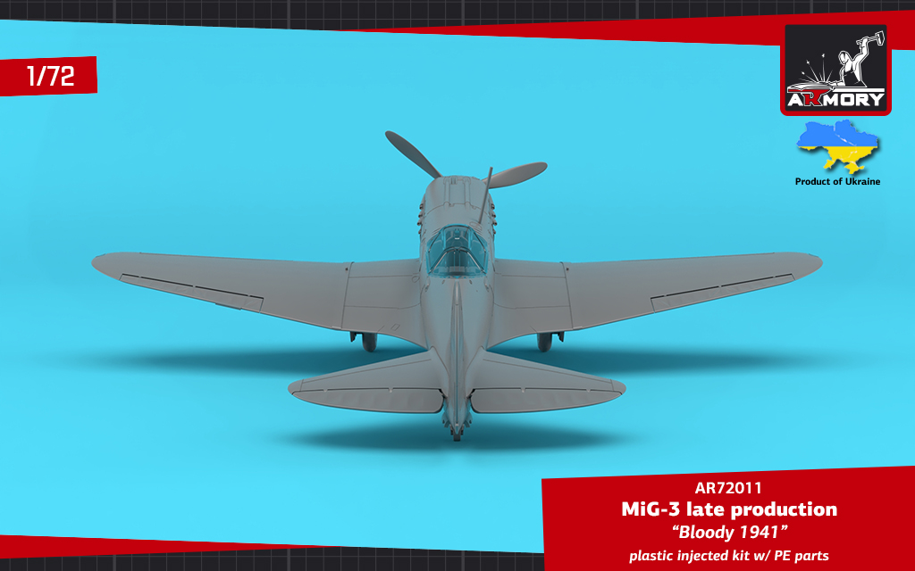 Armory Models 1/72 MiG-3 late Bloody 1941 doplňková sada