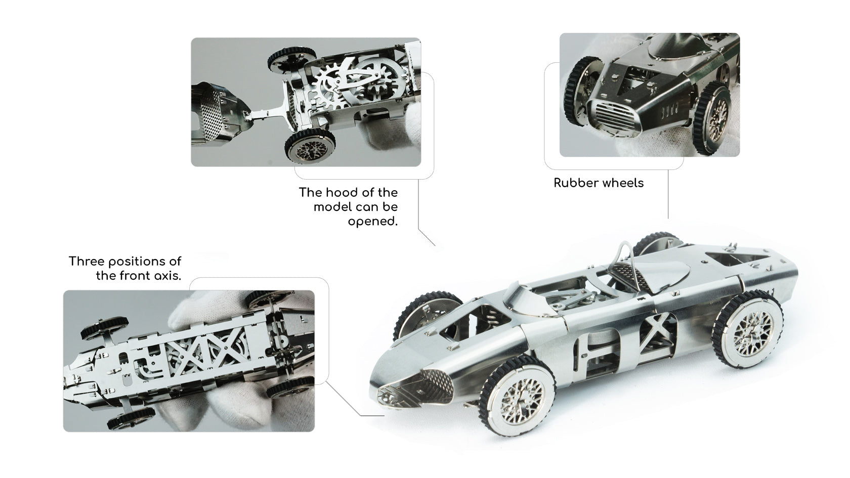 Time for Machine Ferro Sportcar kovové autíčko setrvačník