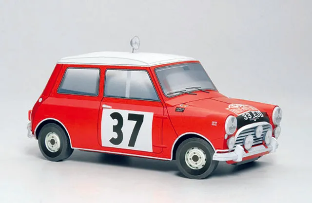 PK Graphica Mini Cooper RMC 1964 papírový model