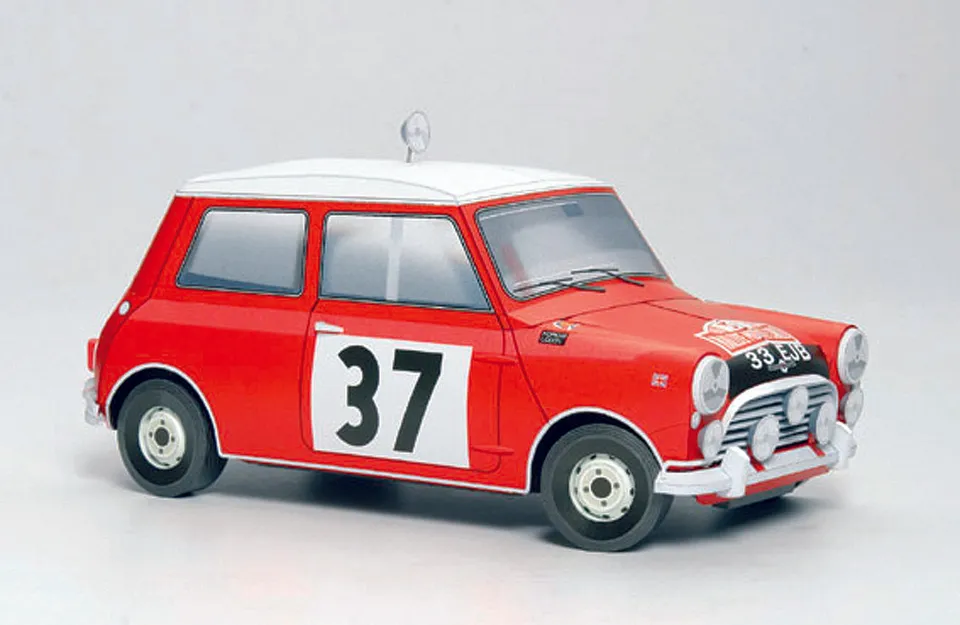 PK Graphica Mini Cooper RMC 1964 papírový model
