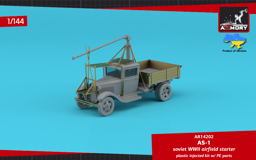Armory Models AS-1 startér GAZ-AA stavebnice 1/144