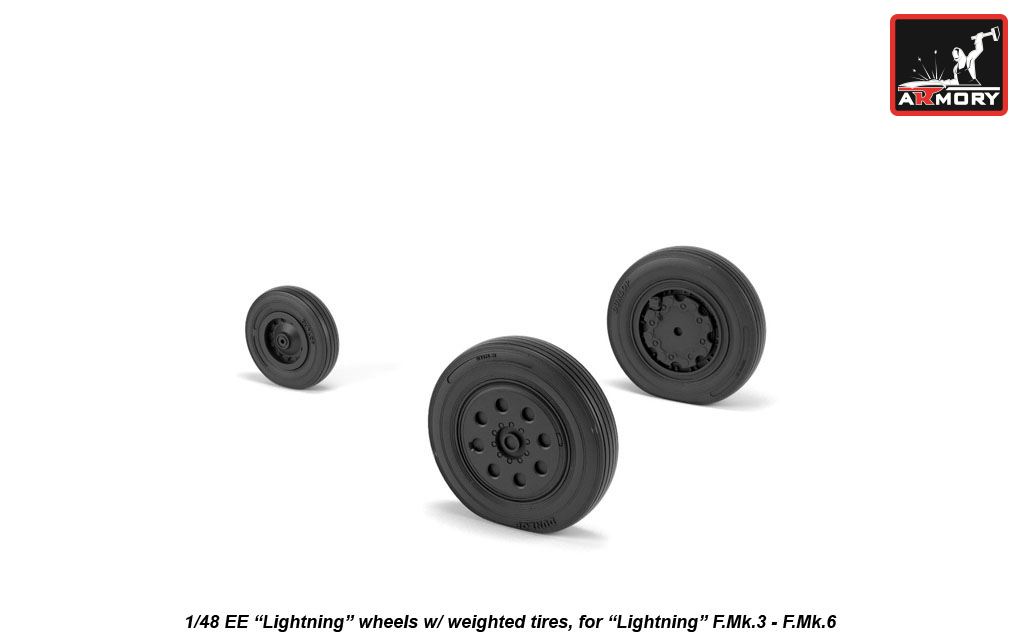 Armory Models Lightning kola 1/48 late zatížená