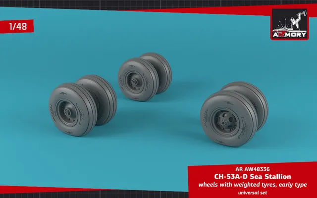 Armory Models 1/48 CH-53 Sea Stallion kola raná