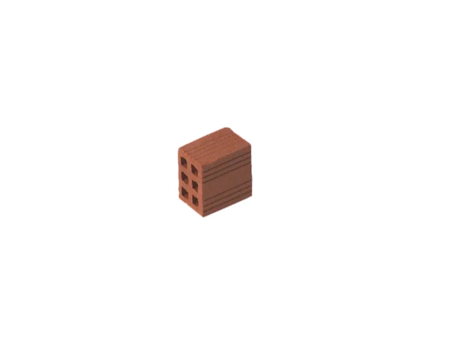 Domus Kits 01111 1/2 Doble keramická cihla pro model