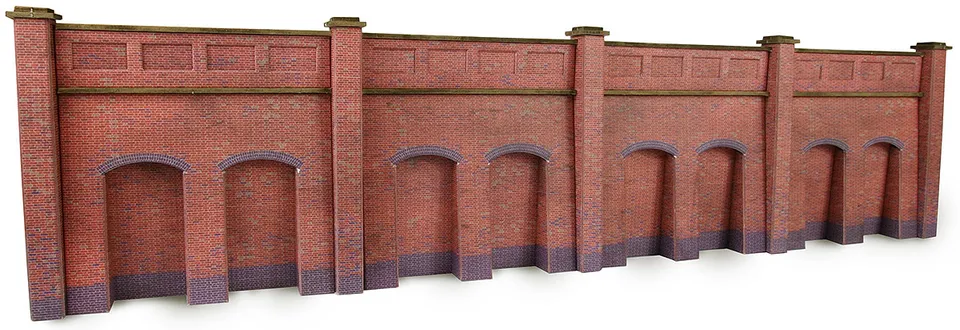 Metcalfe PN145 Retaining Wall papírový model N