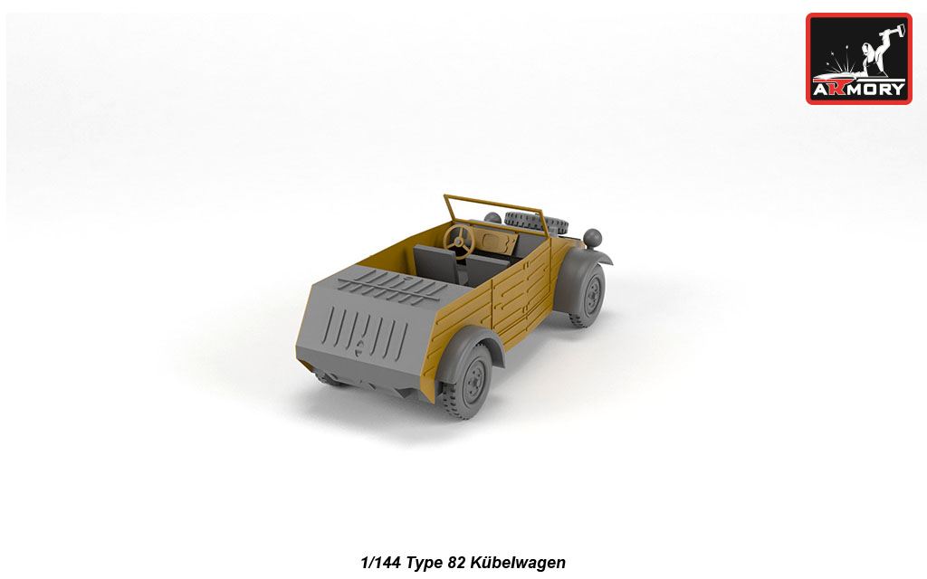 Armory Models Type 82 Kübelwagen model 1/144