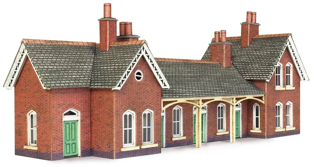 Metcalfe PN137 Country Station model N cihla