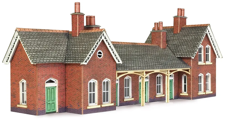 Metcalfe PN137 Country Station model N cihla
