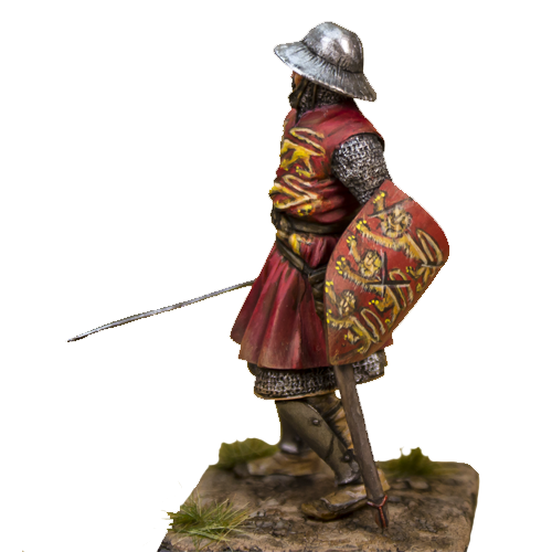 Olimp Models English Infantryman figurka XII–XIII stol.
