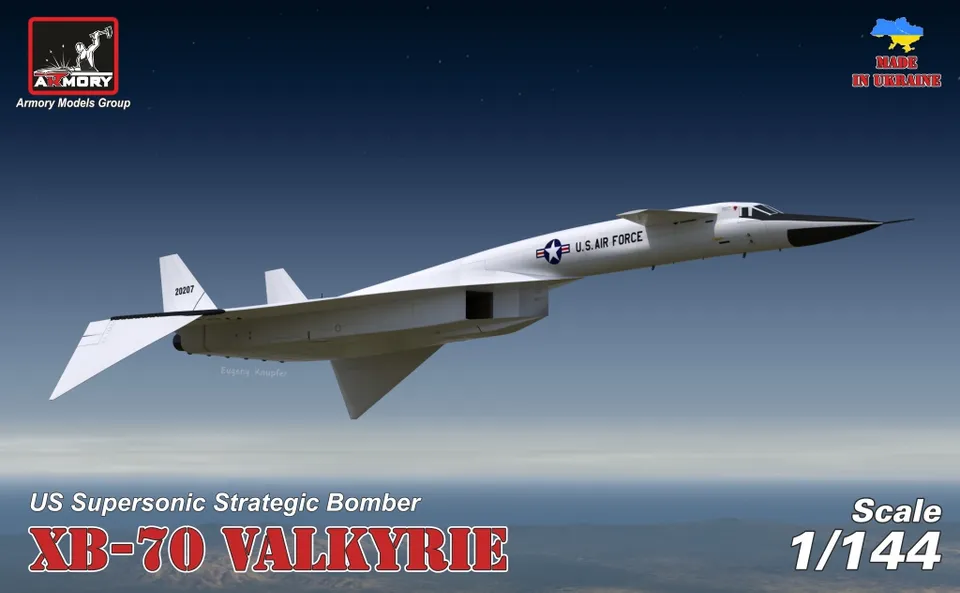 Armory Models XB-70 Valkyrie model 1/144 bombardér