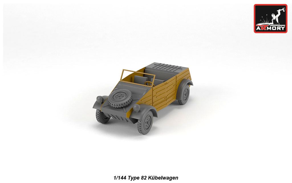 Armory Models Type 82 Kübelwagen model 1/144