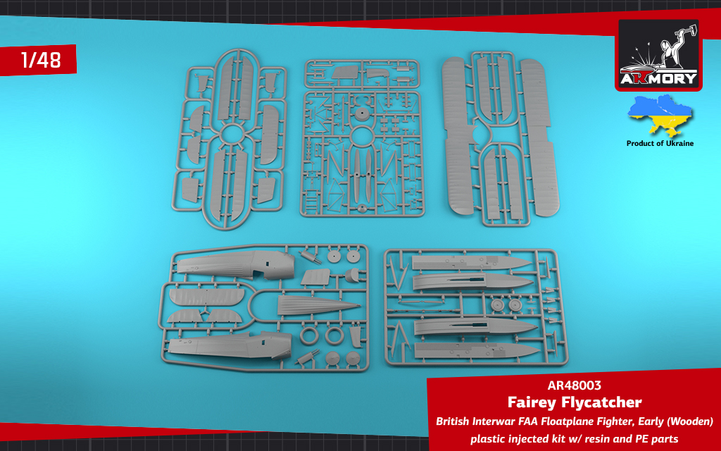 Armory Models Fairey Flycatcher 1/48 plovákový