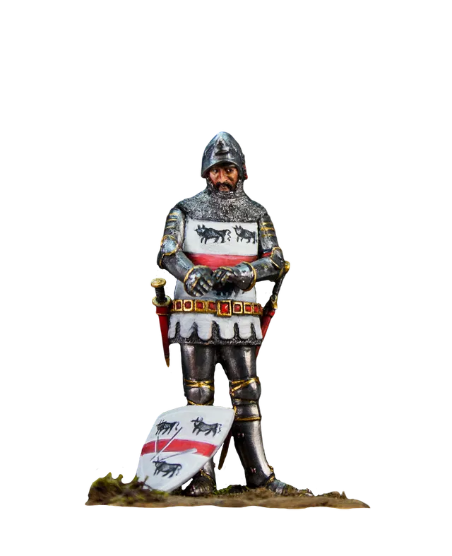 Olimp Models Sir Hugh Calveley 1370 historická figurka