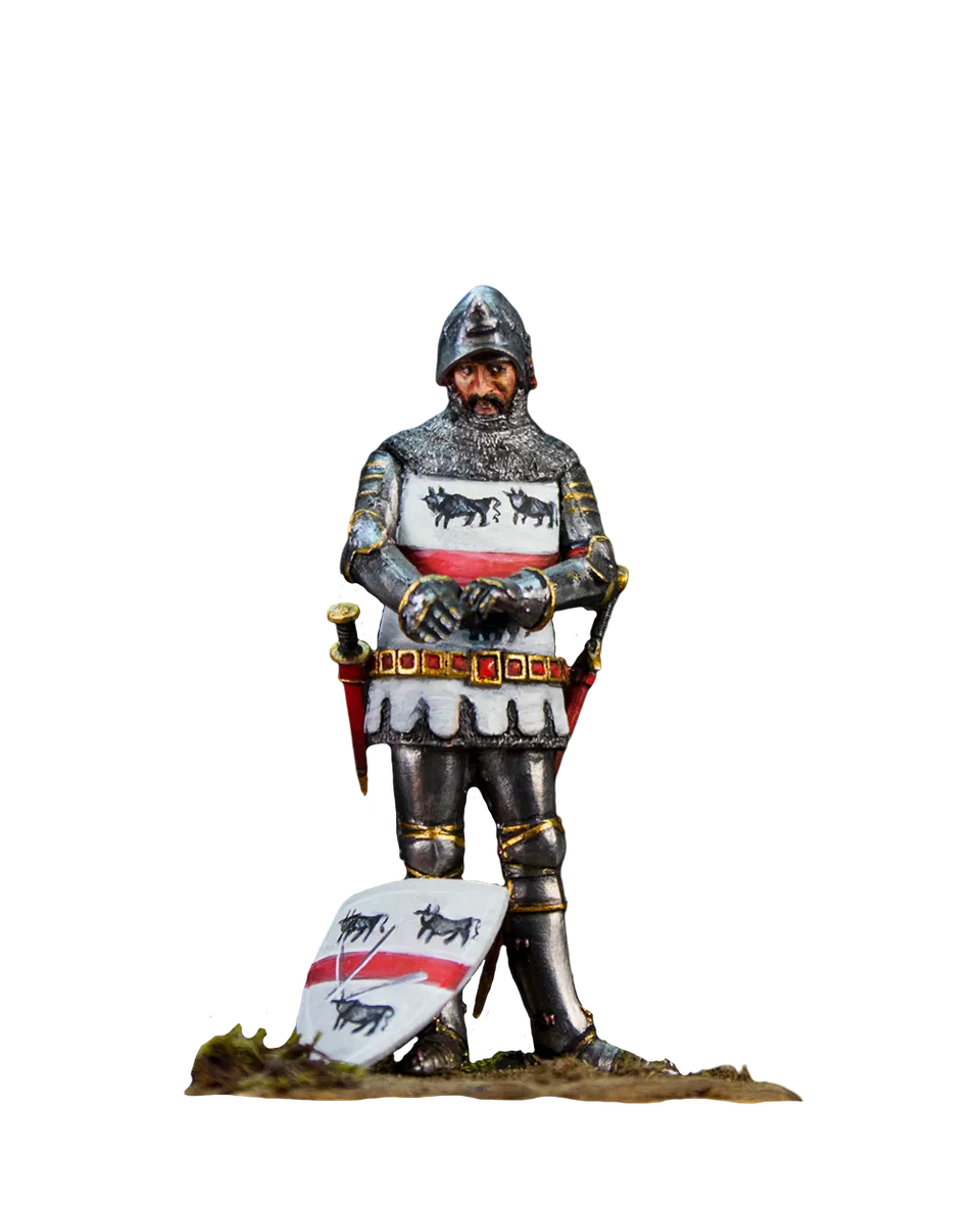 Olimp Models Sir Hugh Calveley 1370 historická figurka