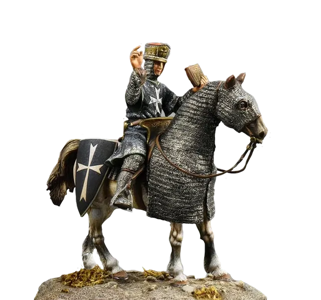 Olimp Models Templar Bishop figurka 54 mm