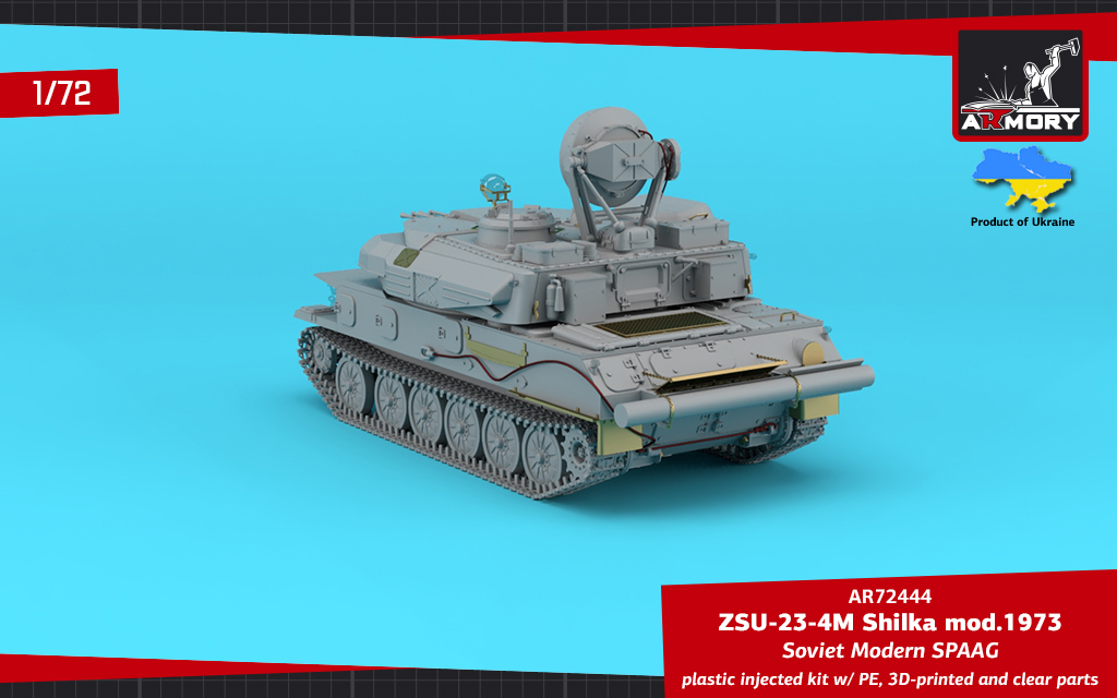 Armory Models ZSU-23-4M/M3/M2 Šilka 1/72 stavebnice