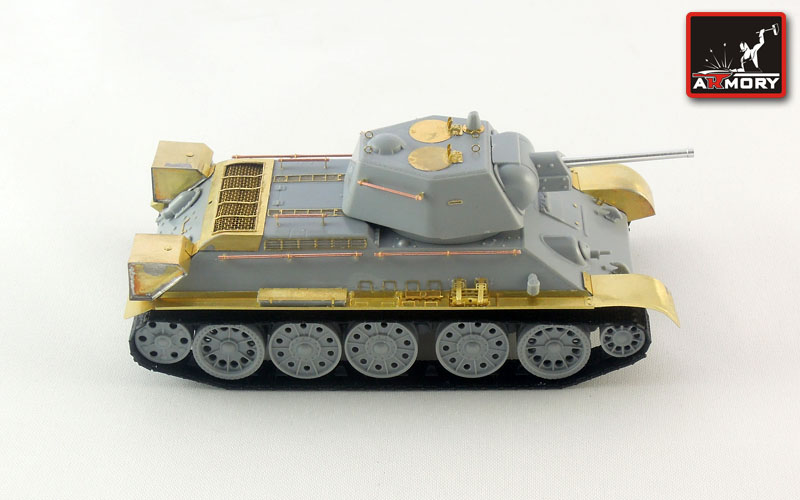 Armory Models T-34 detaily exteriéru 1/72 doplňková sada