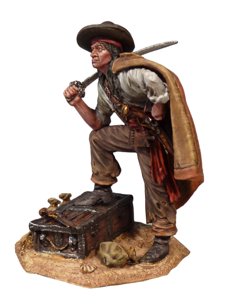 Olimp Models Buccaneer Caribbean 1660 historická figurka