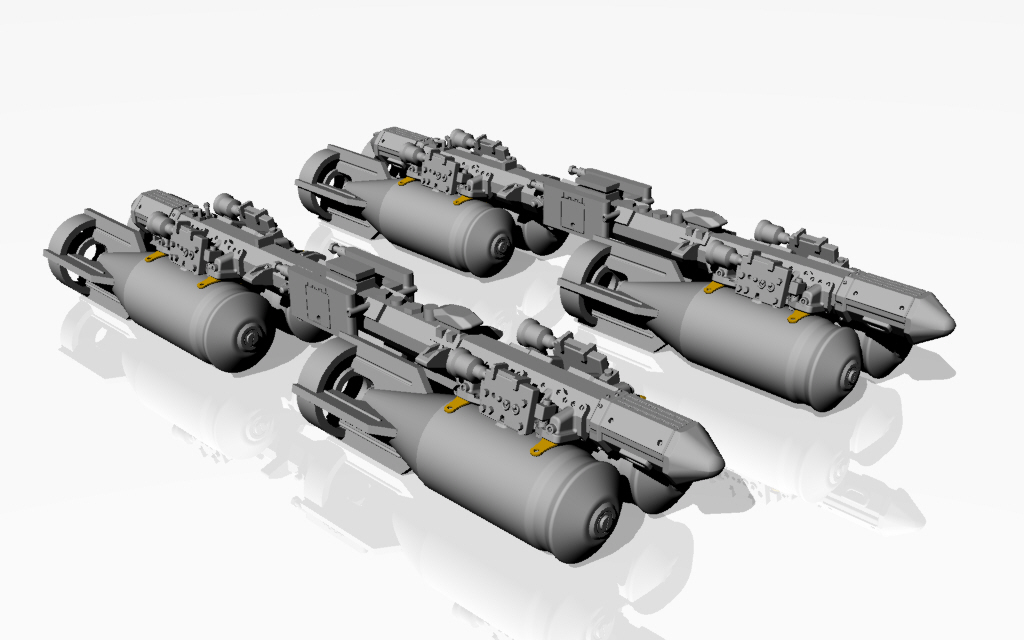 Armory Models MZBD-4UT 4x OFAB-100-120 výzbroj 1/48