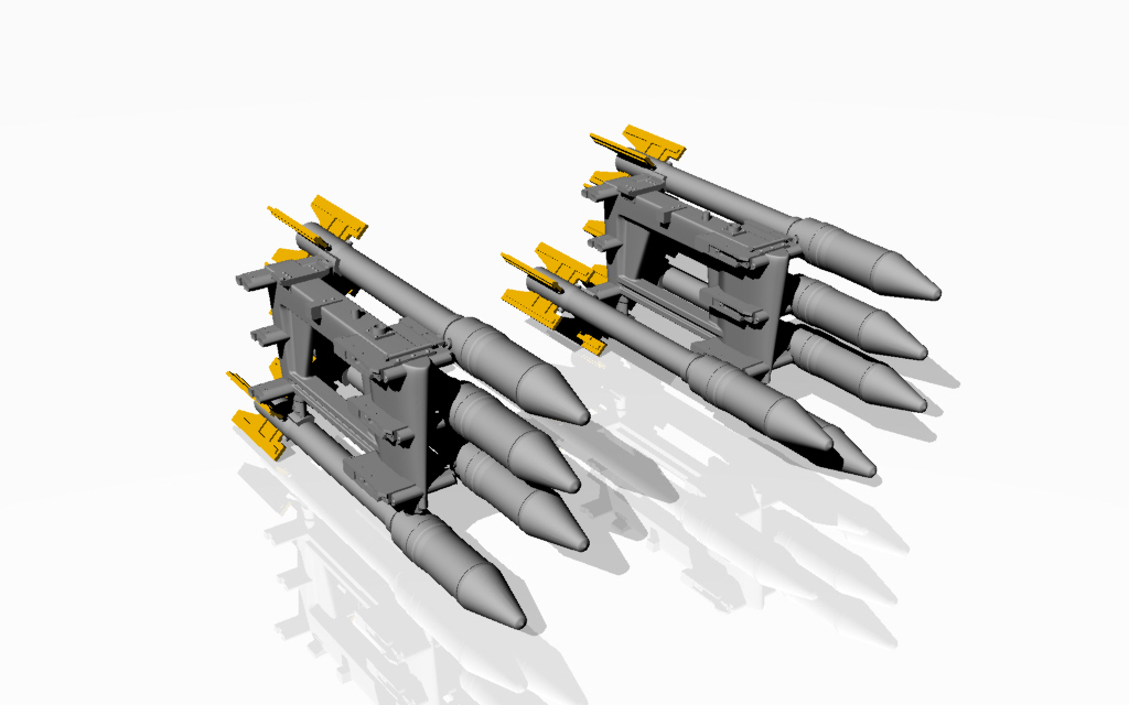Armory Models S-3K neřízené rakety s APU-14U 1/48