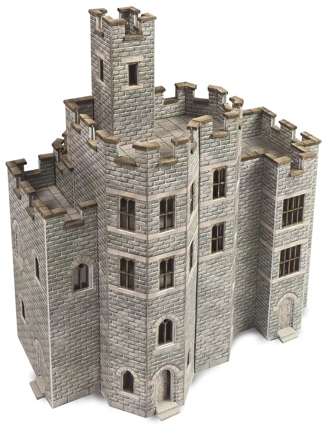Metcalfe PN194 Castle Hall papírový model N hrad
