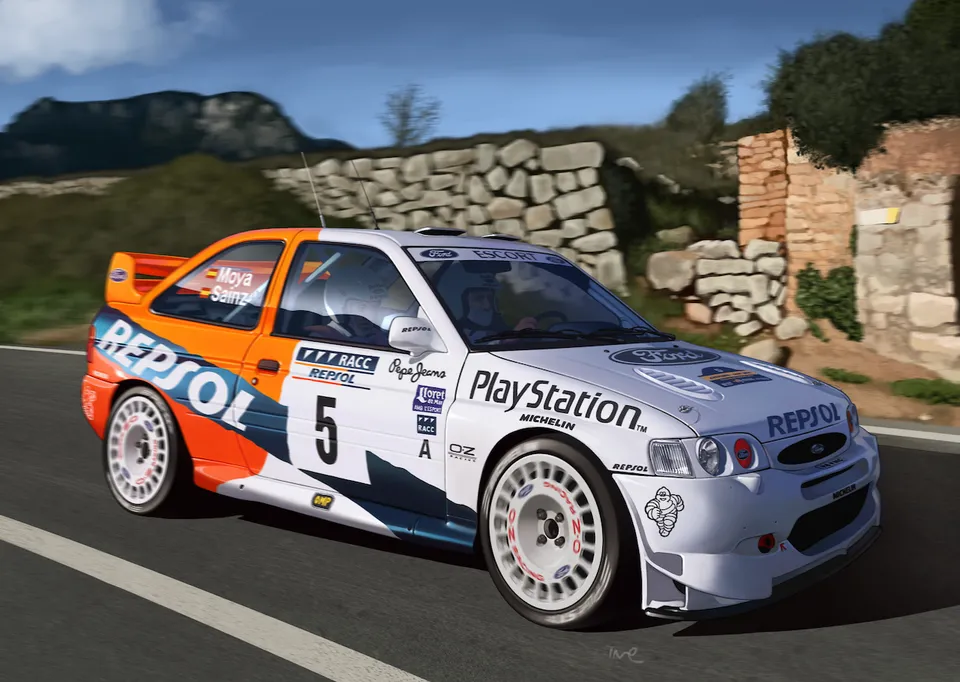 DMODELKITS DMK-005 Ford Escort WRC 1997 stavebnice 1/24 rallye