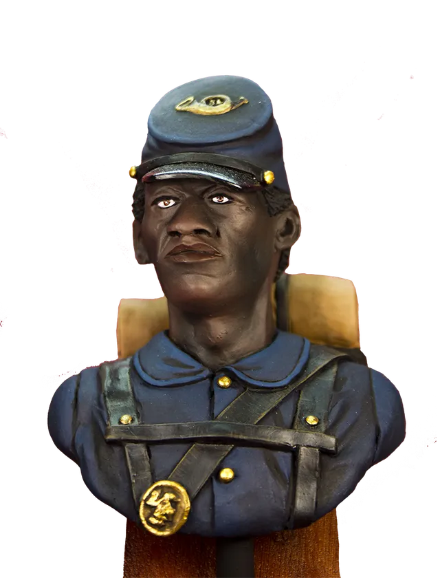 Olimp Models 54th Rgt. Colored Infantry 1864 busta