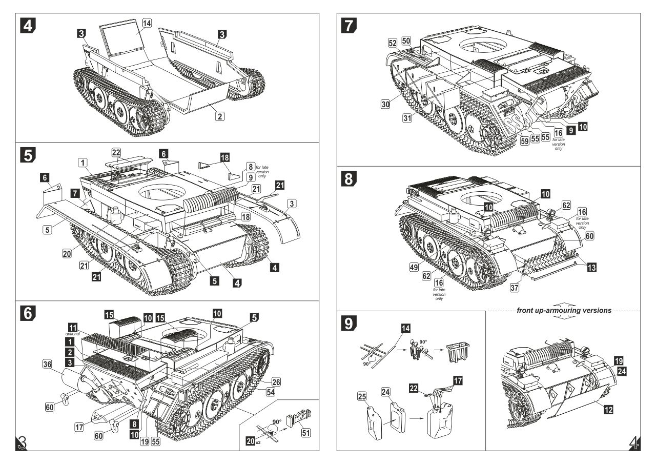 Armory Models Pz.Kpfw.II Ausf.L Luchs stavebnice 1/72