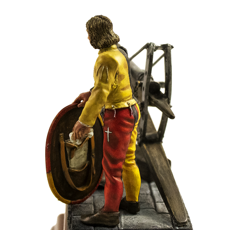 Olimp Models Bernese Gunner Spingarda figurka 54 mm