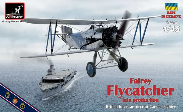 Armory Models Fairey Flycatcher model letadla 1/48 pozdní