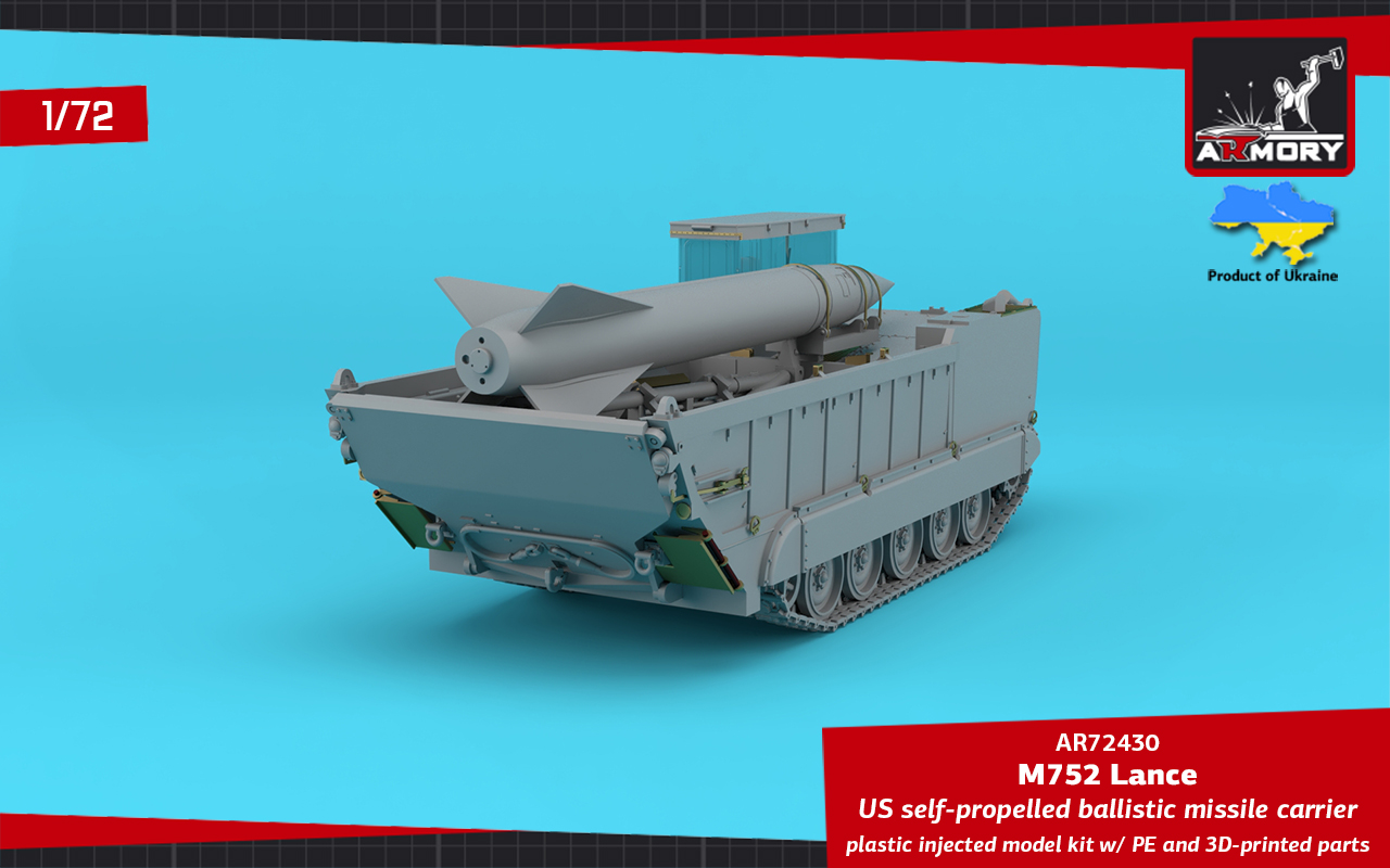 Armory Models M752 Lance 1/72 model odpalovače